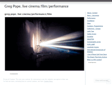 Tablet Screenshot of gregpope.org